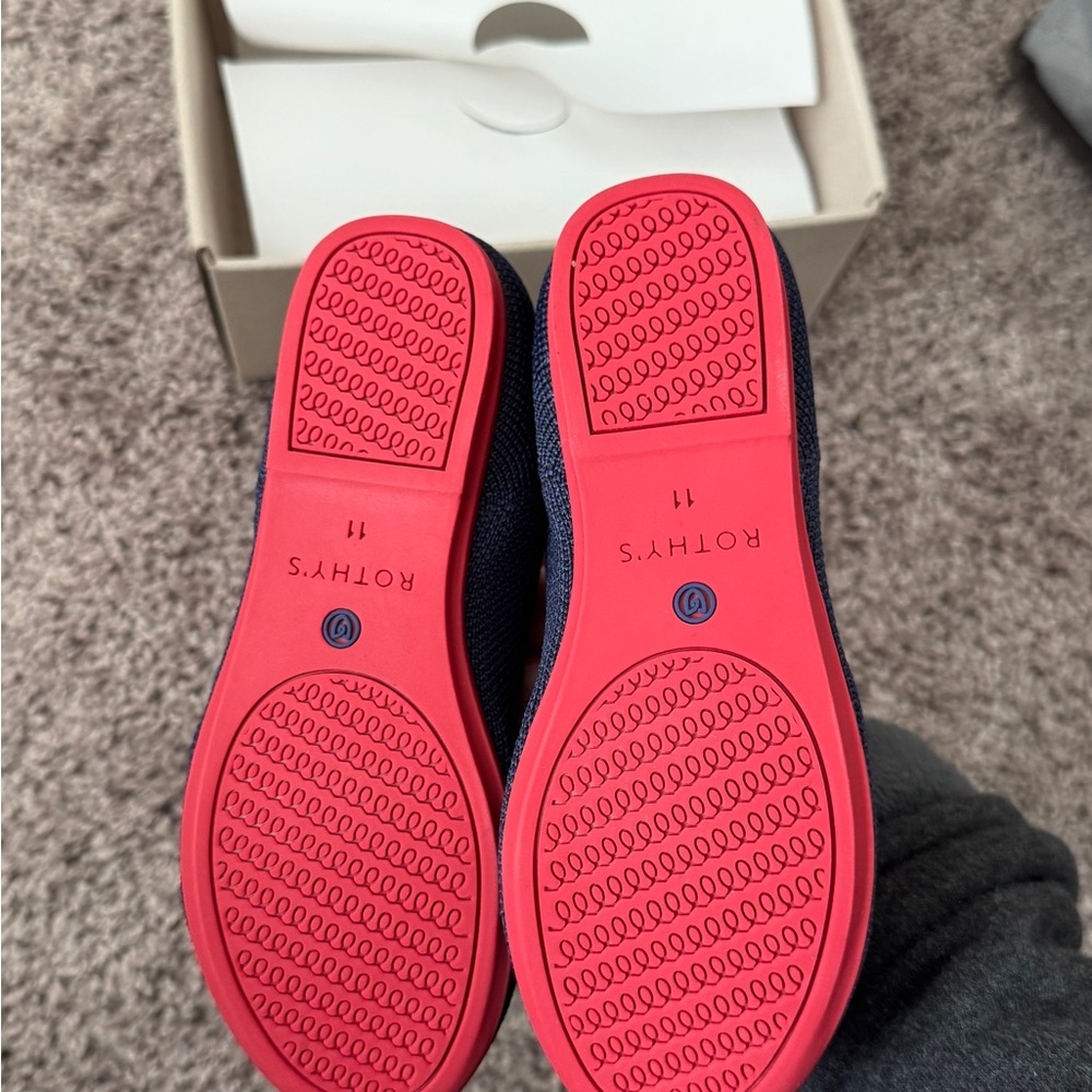 Rothy's Dark Blue Flats